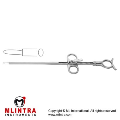 Eves Tonsil Snare With Ratchet Stainless Steel, 28.5 cm - 11 1/4"
